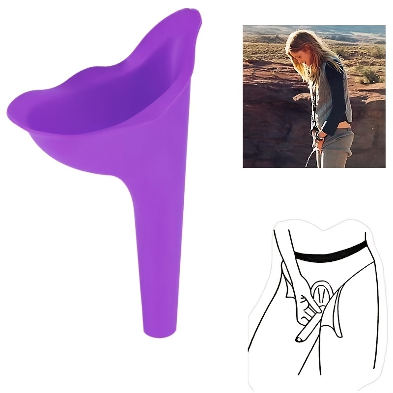 Home Bathroom Urinal - Portable Women Standing Urinal Reusable Car