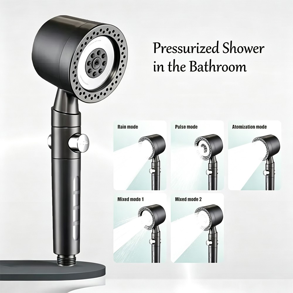 Home One Bathroom - High-Pressure Handheld Shower Head Water-Saving Design