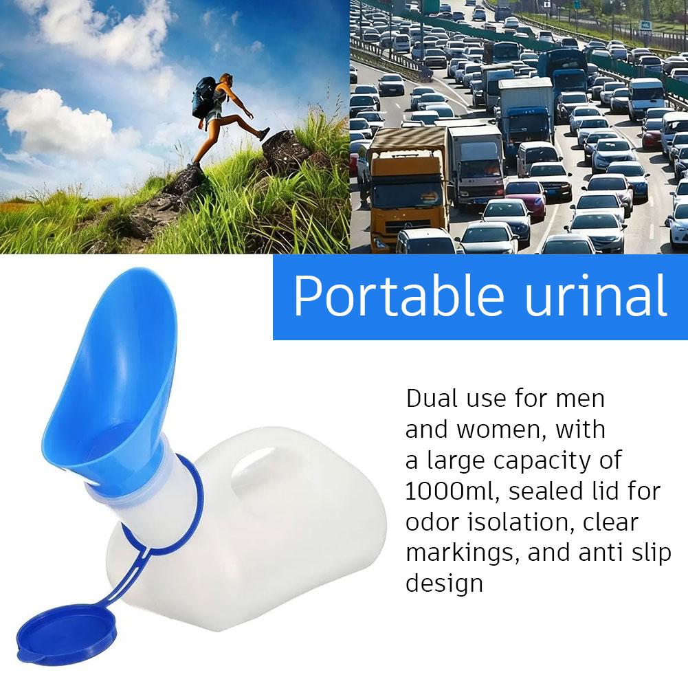 Home Bathroom Urinal - 1000ML Portable Urinal Bottle Unisex Travel