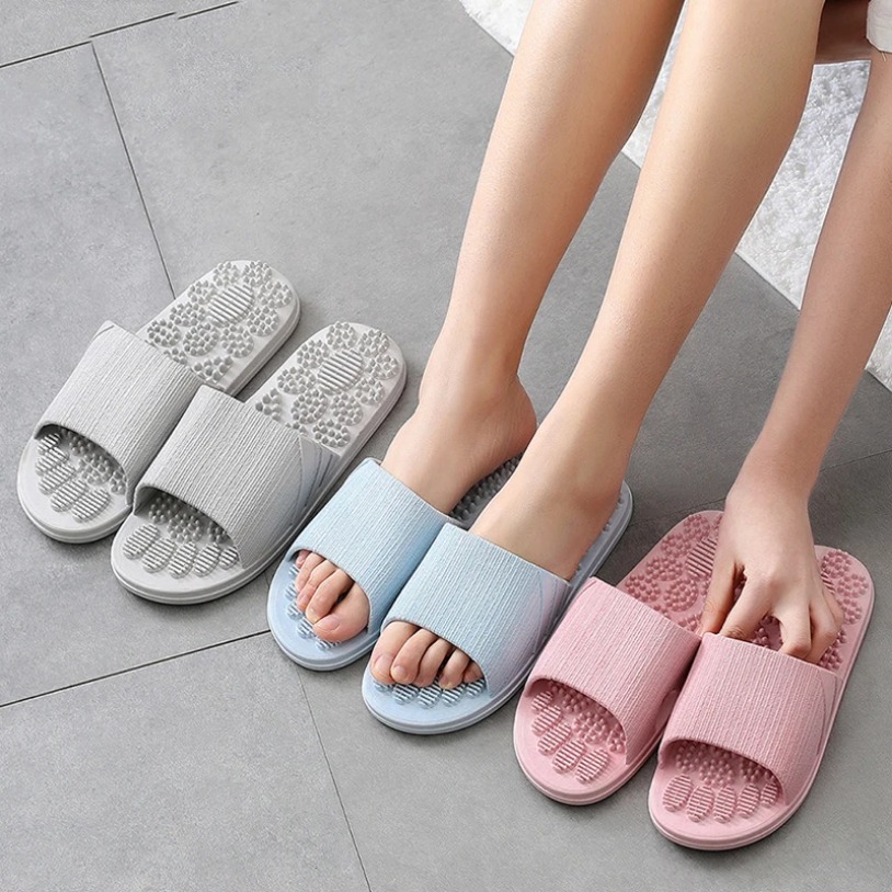 Home One Bathroom - Summer Women Men Slippers Foot Massage