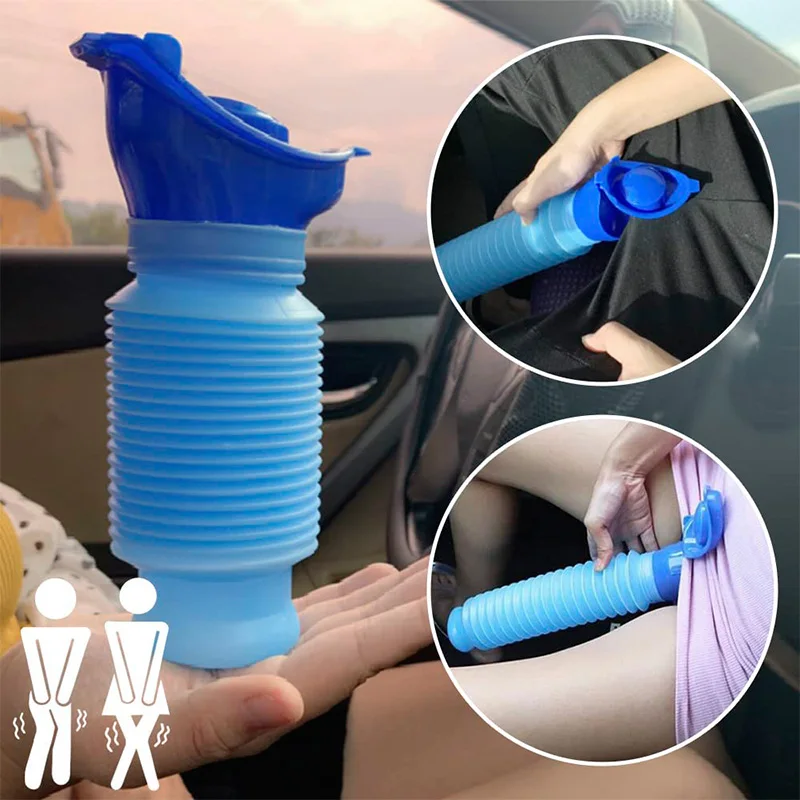 Home Bathroom Urinal - 750ml Portable Adult Urinal Outdoor Camping