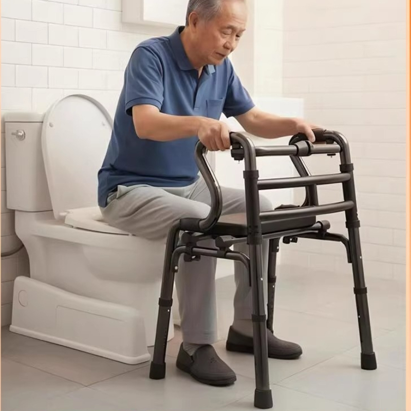 Home Bathroom Grab Bar - Adjustable Grab Bar for Elderly,NoDrill Aluminum