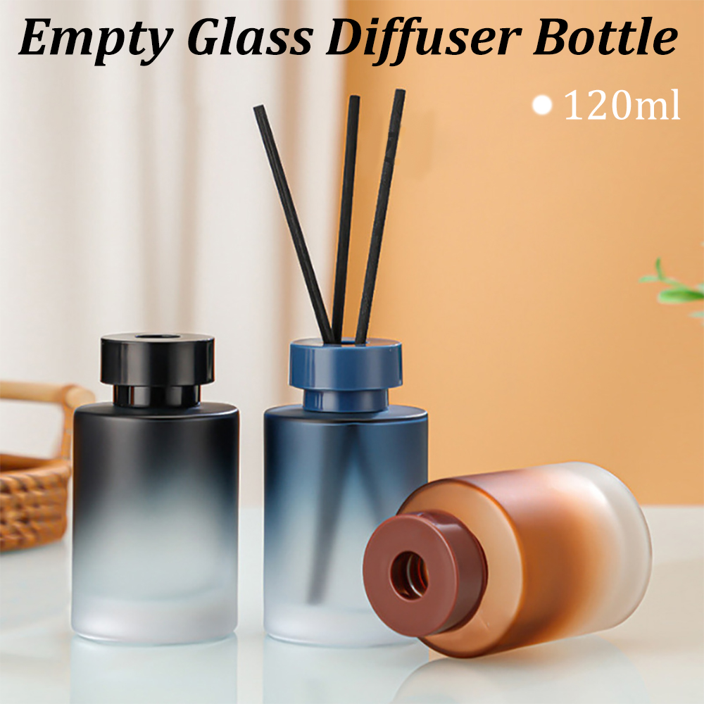 Home One Bathroom - 120ML Empty Glass Diffuser Bottle Refillable