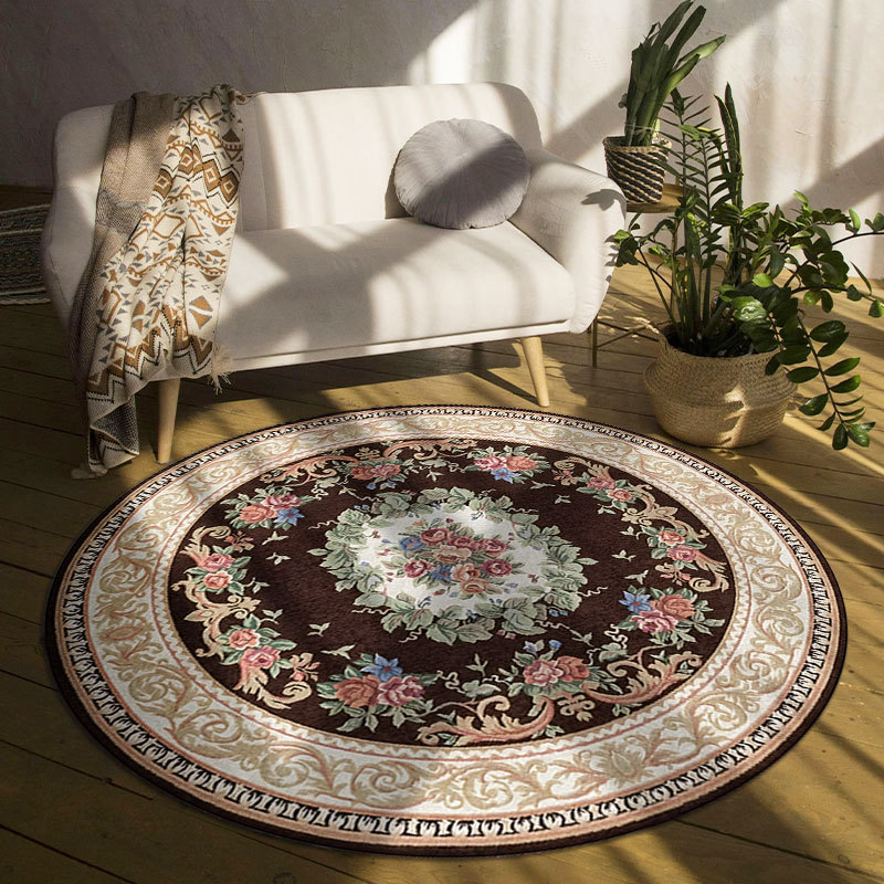Bohemian Round Rugs Floral Med - Home Toilet Bathroom Design review and price