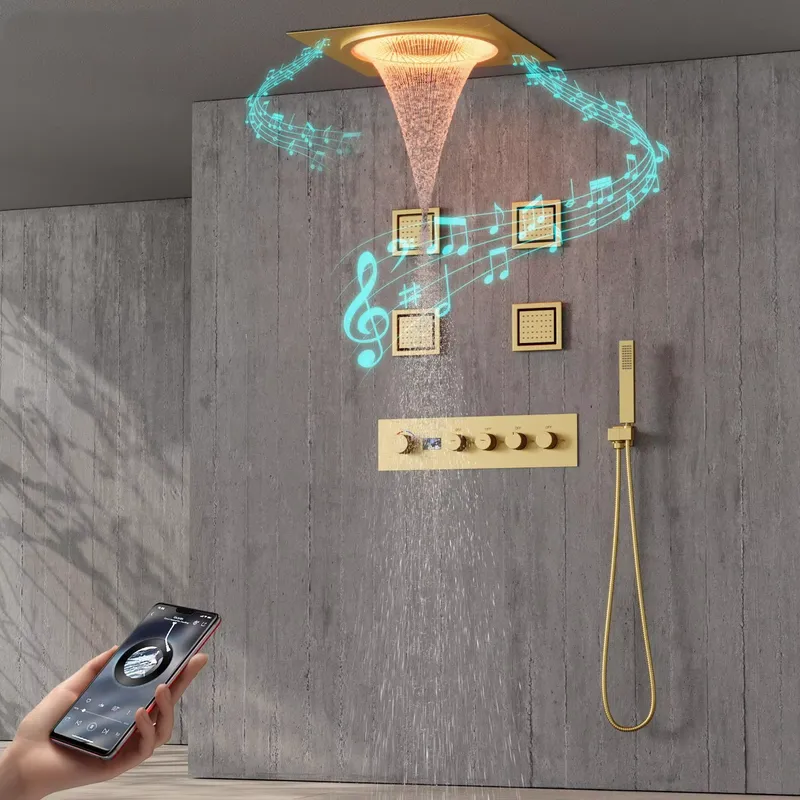 Smart LED Shower Set Bathroom  - Home For Bathroom review and price