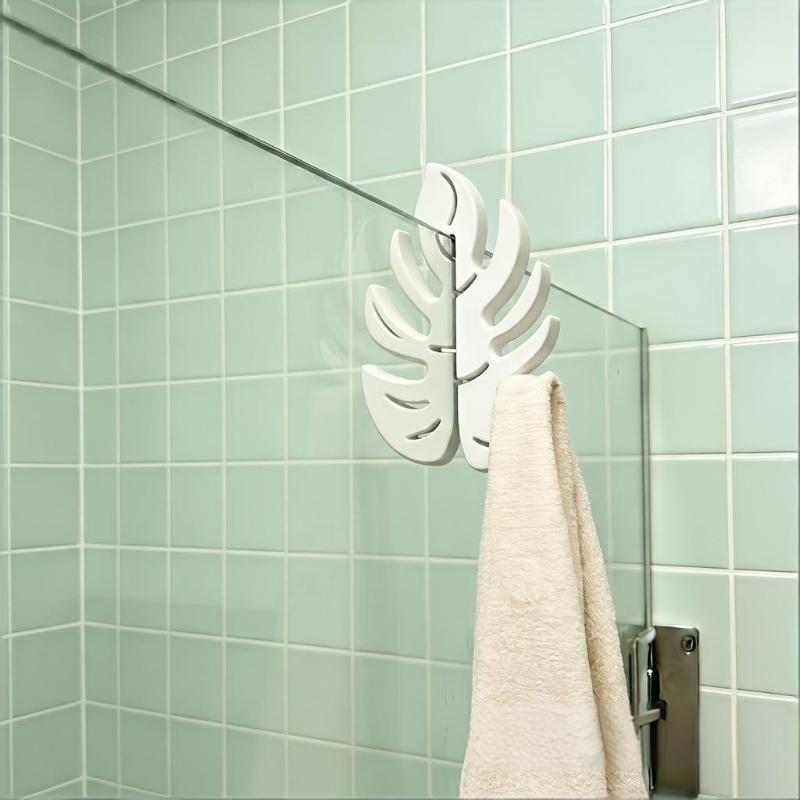 Green Monstera Leaf Over Showe - Jet Home Bathroom review and price