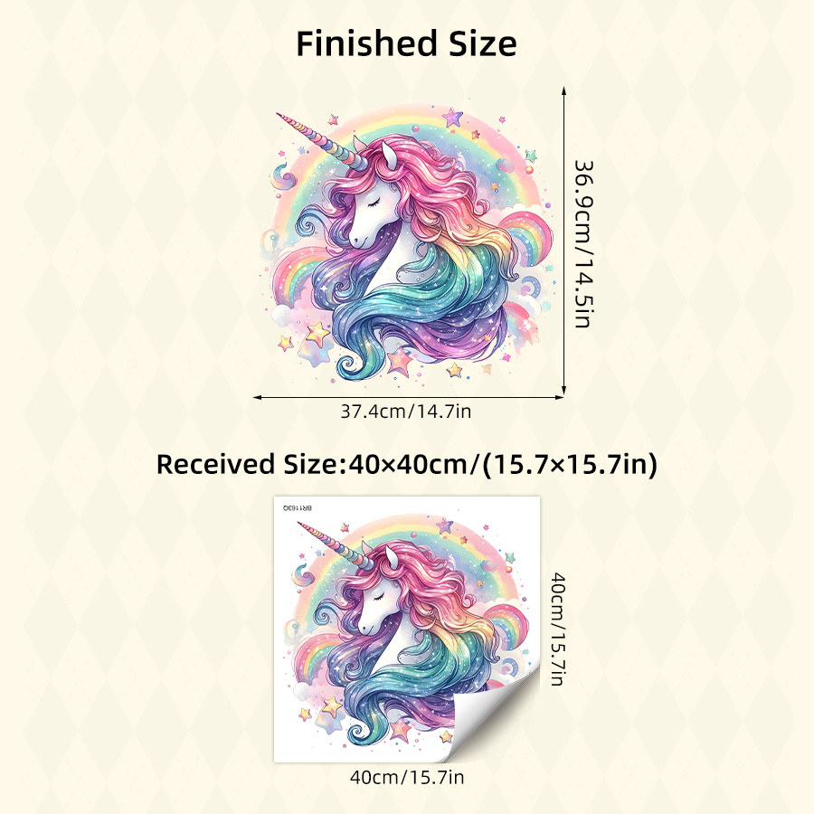 1Pc Charming Unicorn and Rainb - Home One Bathroom review and price