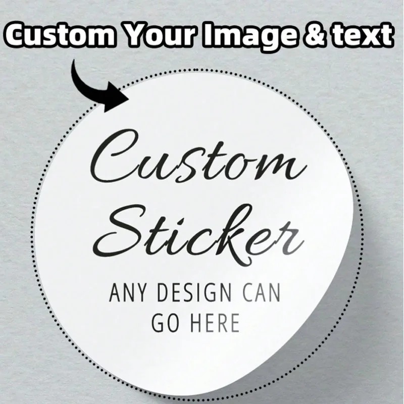 Custom round stickers, persona - Home Bathroom Design review and price