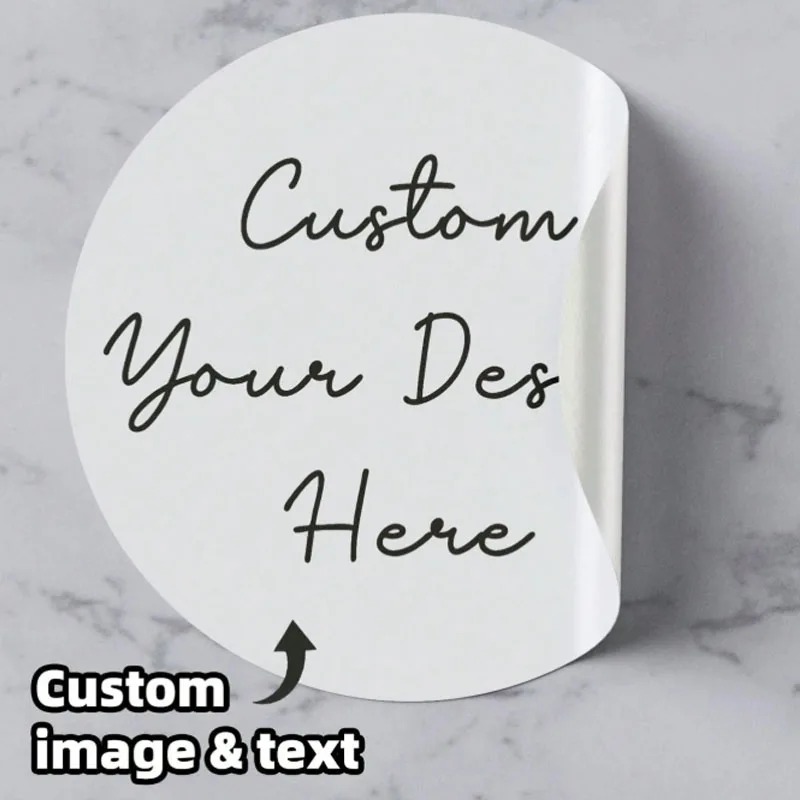 Custom round stickers, persona - Home Bathroom Design review and price