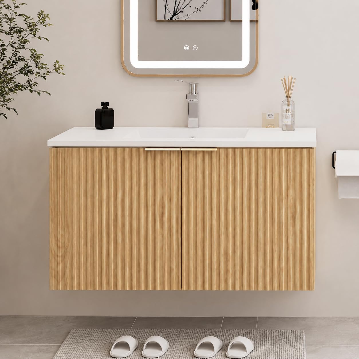 Modern Floating Bathroom Vanit - Home For Bathroom review and price