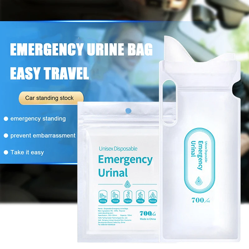 4PCS 700ml Car Urine Bag Emerg - Home Bathroom Urinal review and price