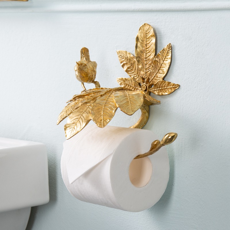 Solid Brass Luxury Toilet Pape - Home Toilet Bathroom Design review and price