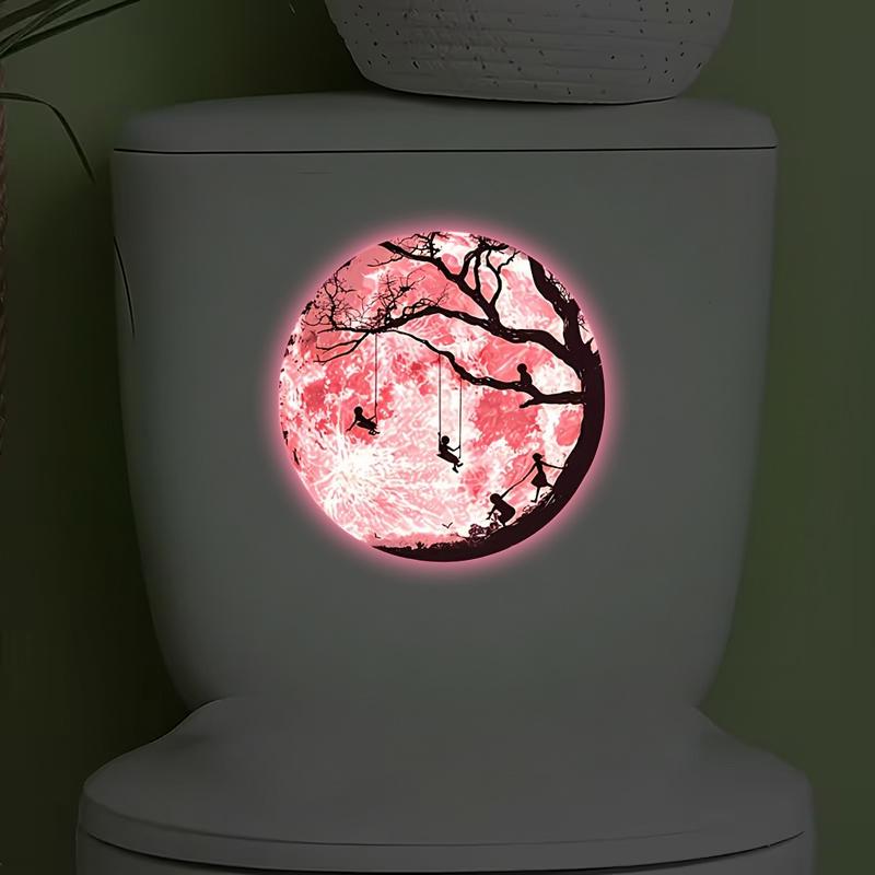 Glow in the Dark Mandala Toile - Jet Home Bathroom review and price