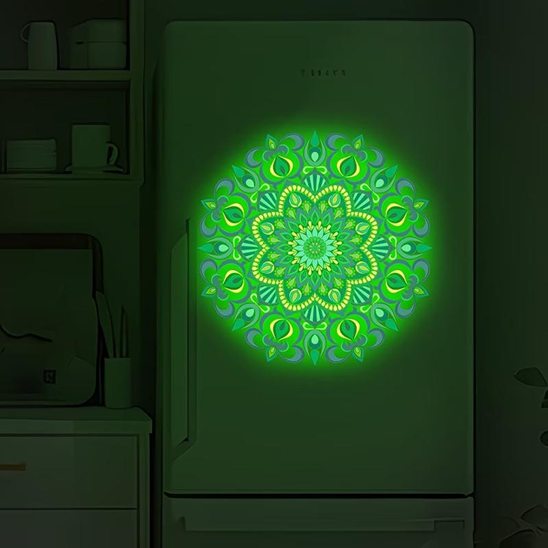 Glow in the Dark Mandala Toile - Jet Home Bathroom review and price