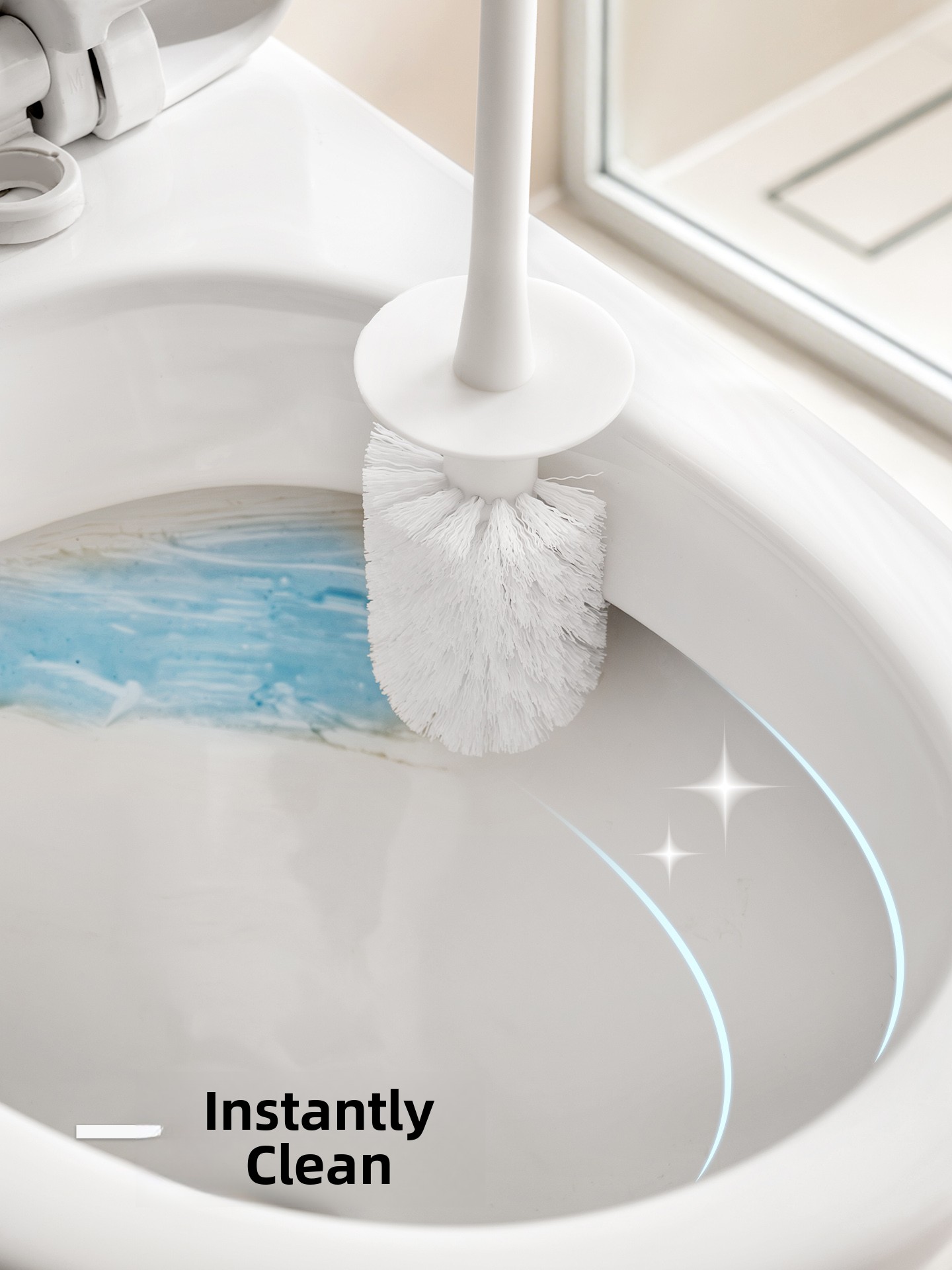 Corner Toilet Brush Wall Mount - Home Needs Bathroom Cleaning review and price