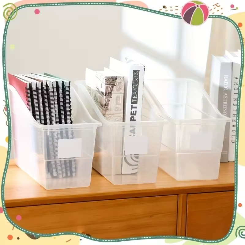 6-Pack Clear Plastic Storage B - Home Essentials Bathroom Organizer review and price