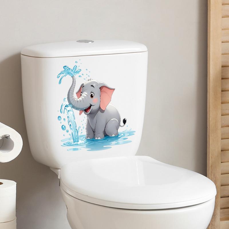 【HG】Ocean Themed Toilet Sticke - Home Bathroom Design review and price