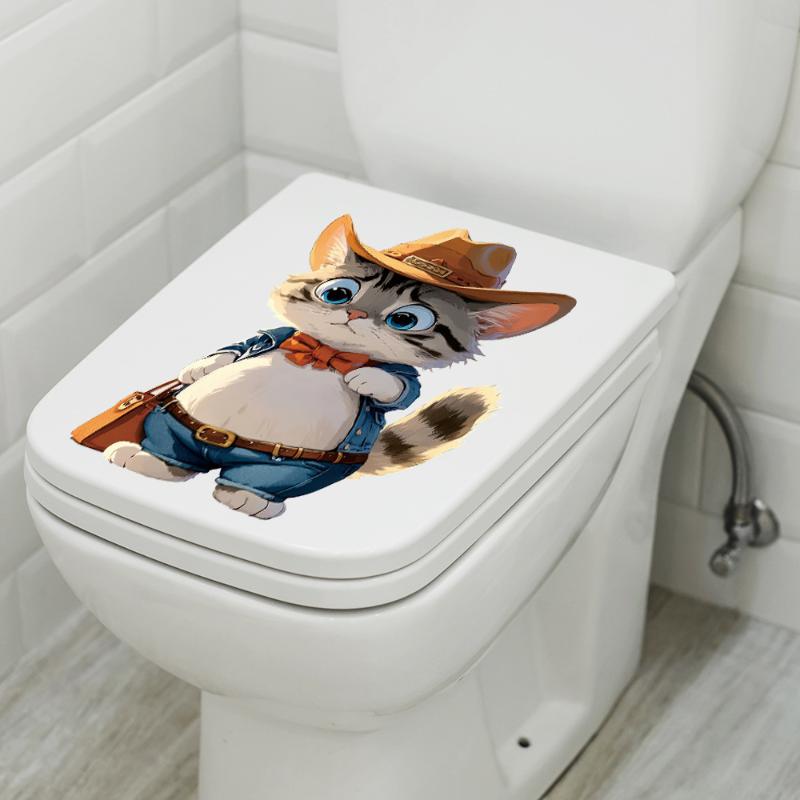 【HG】Ocean Themed Toilet Sticke - Home Bathroom Design review and price