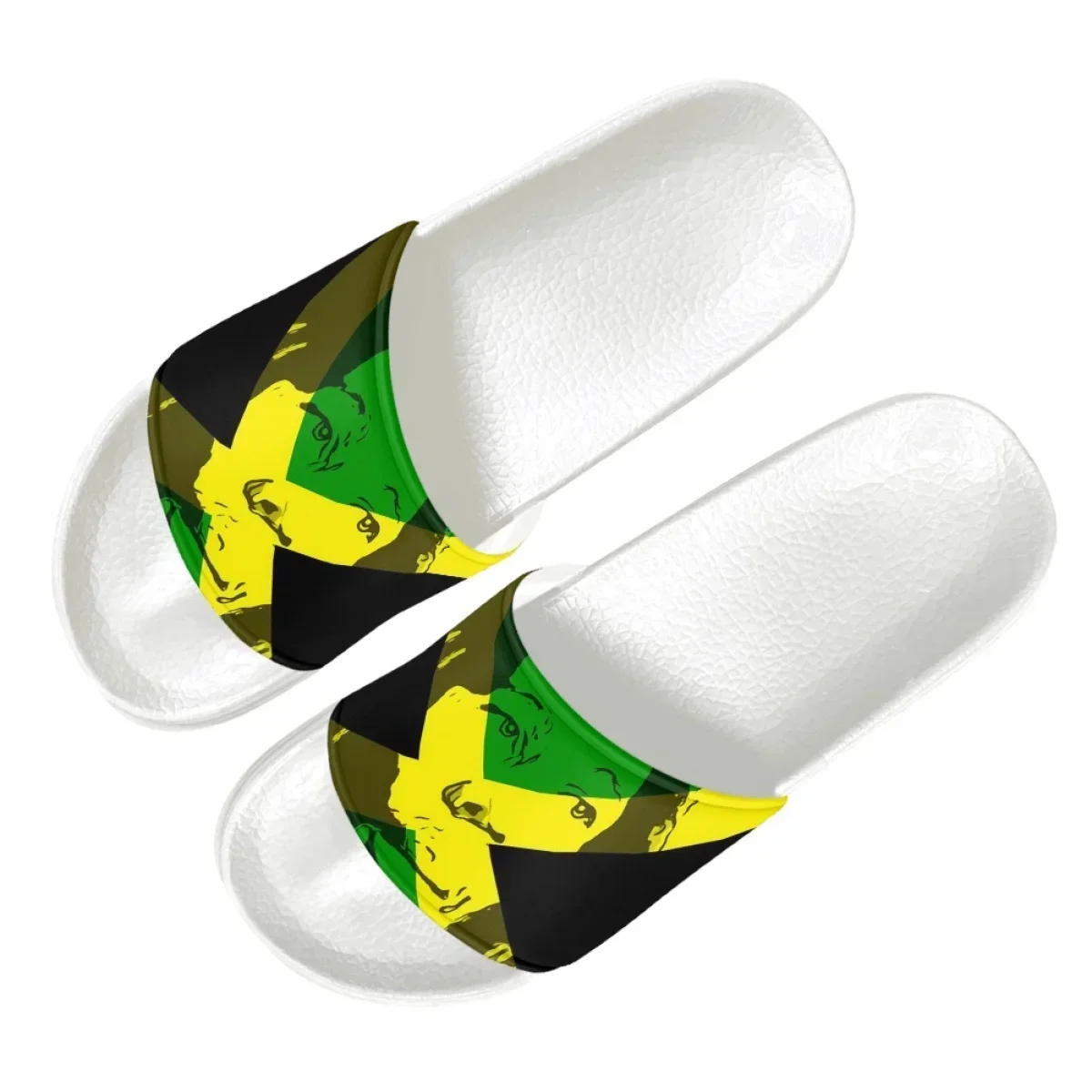 Jamaica Flag Art Design Print  - Home Bathroom Design review and price