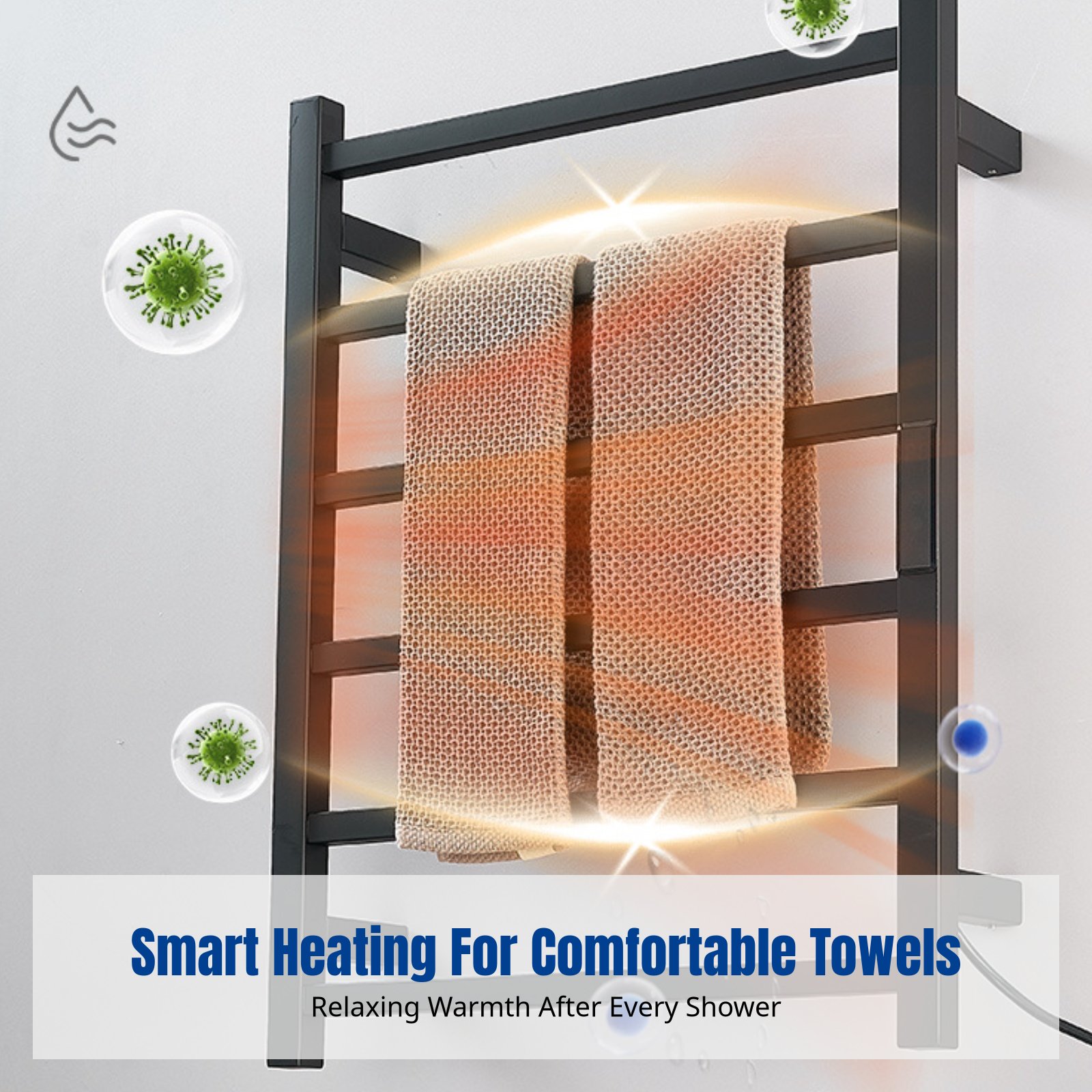 Smart Electric Towel Rack, Hea - Home For Bathroom review and price