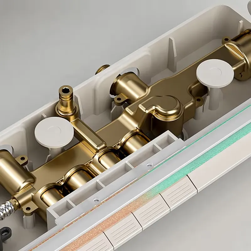 Brass Digital Waterfall Shower - Home For Bathroom review and price