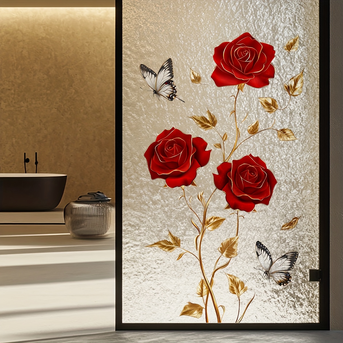 1Pc Charming and Romantic Red  - Home One Bathroom review and price