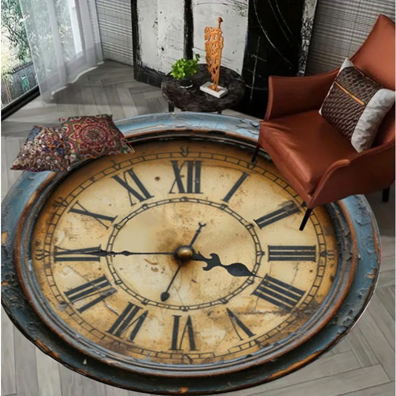 Vintage Clock Design Round Car - Home Toilet Bathroom Design review and price