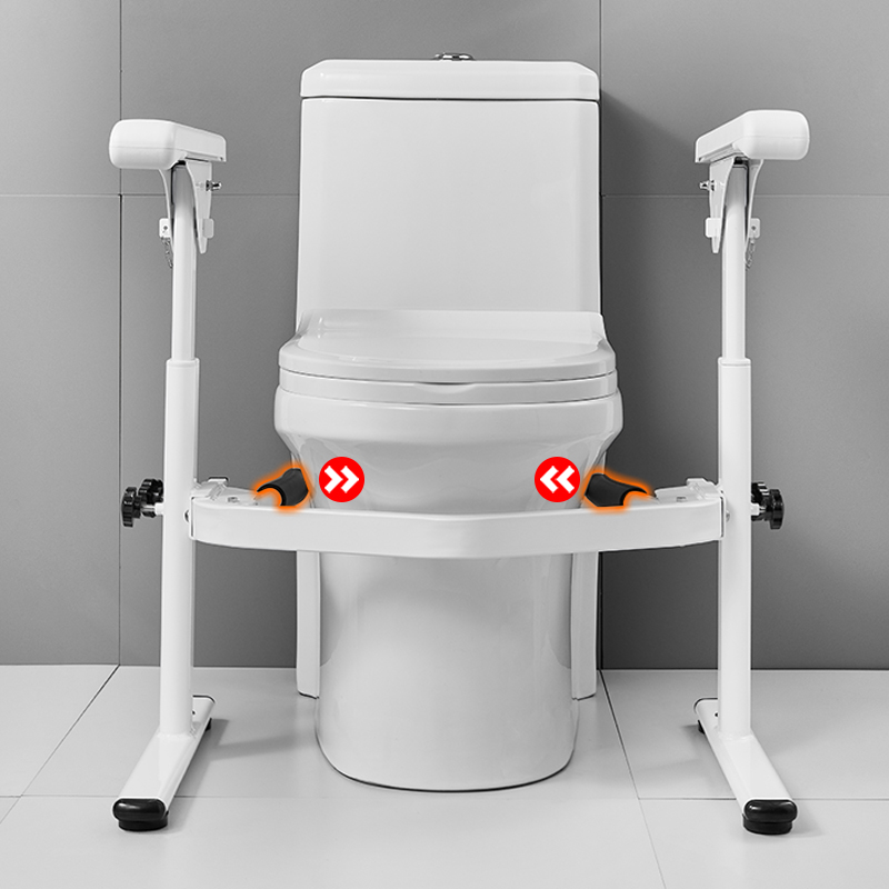 Foldable Toilet Handrail Safet - Home Bathroom Grab Bar review and price