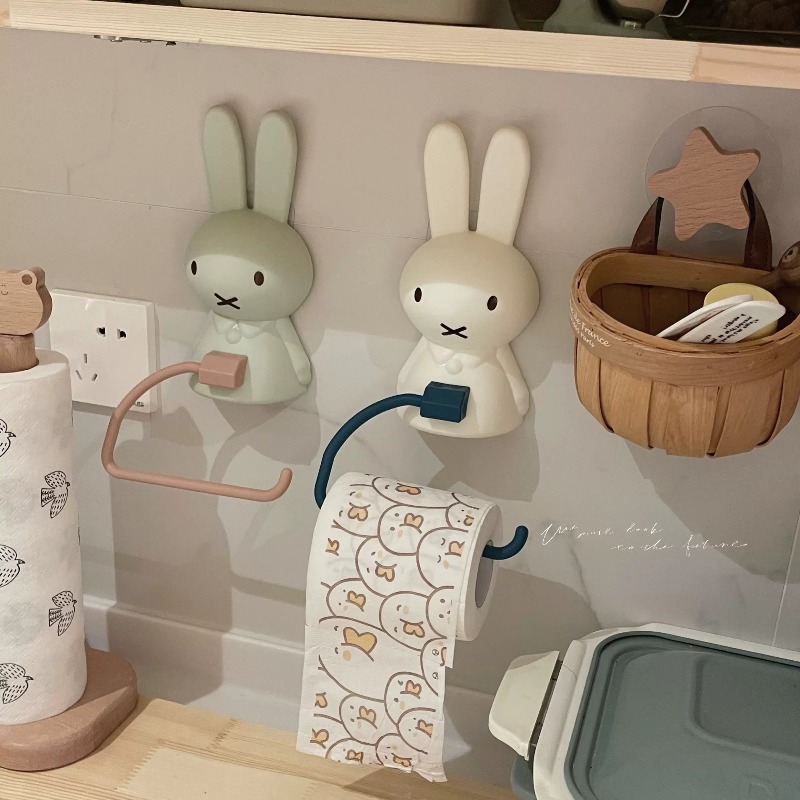 Kawaii Miffy Toilet Paper Rack - Home Edit Bathroom Storage review and price