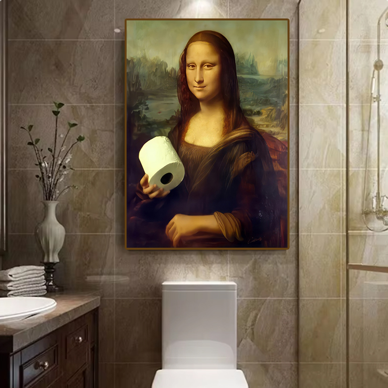1pc Funny Abstract Bathroom To - Home Bathroom Design review and price