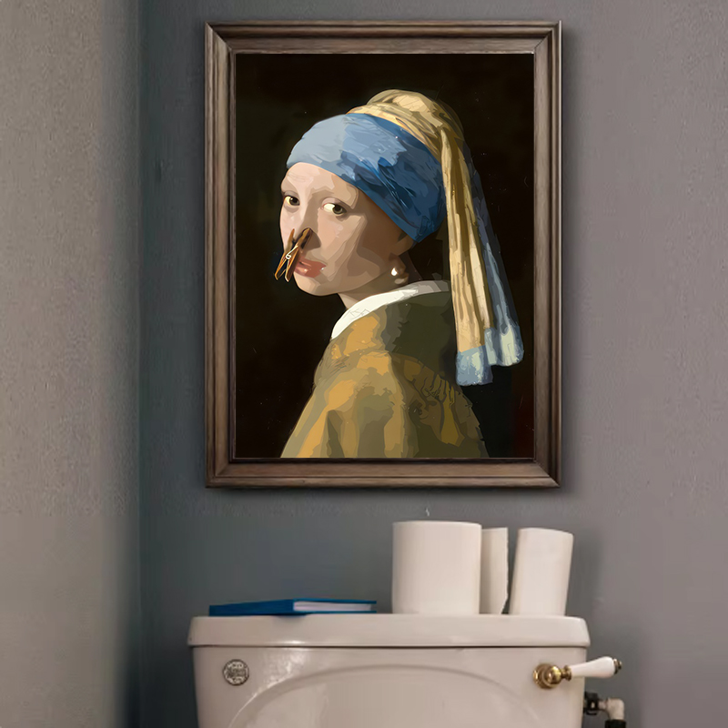 1pc Funny Abstract Bathroom To - Home Bathroom Design review and price