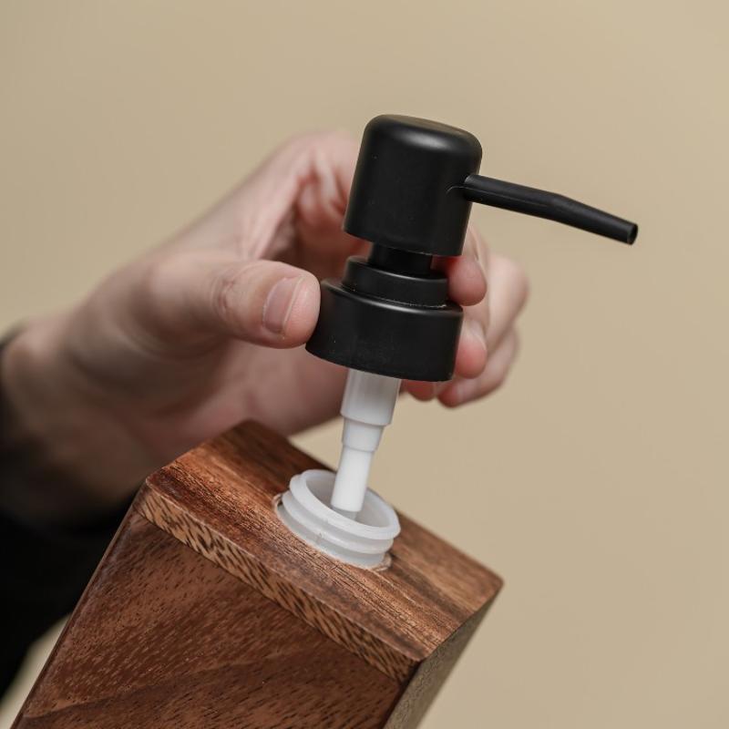 Luxury Wooden Soap Dispenser H - Jet Home Bathroom review and price