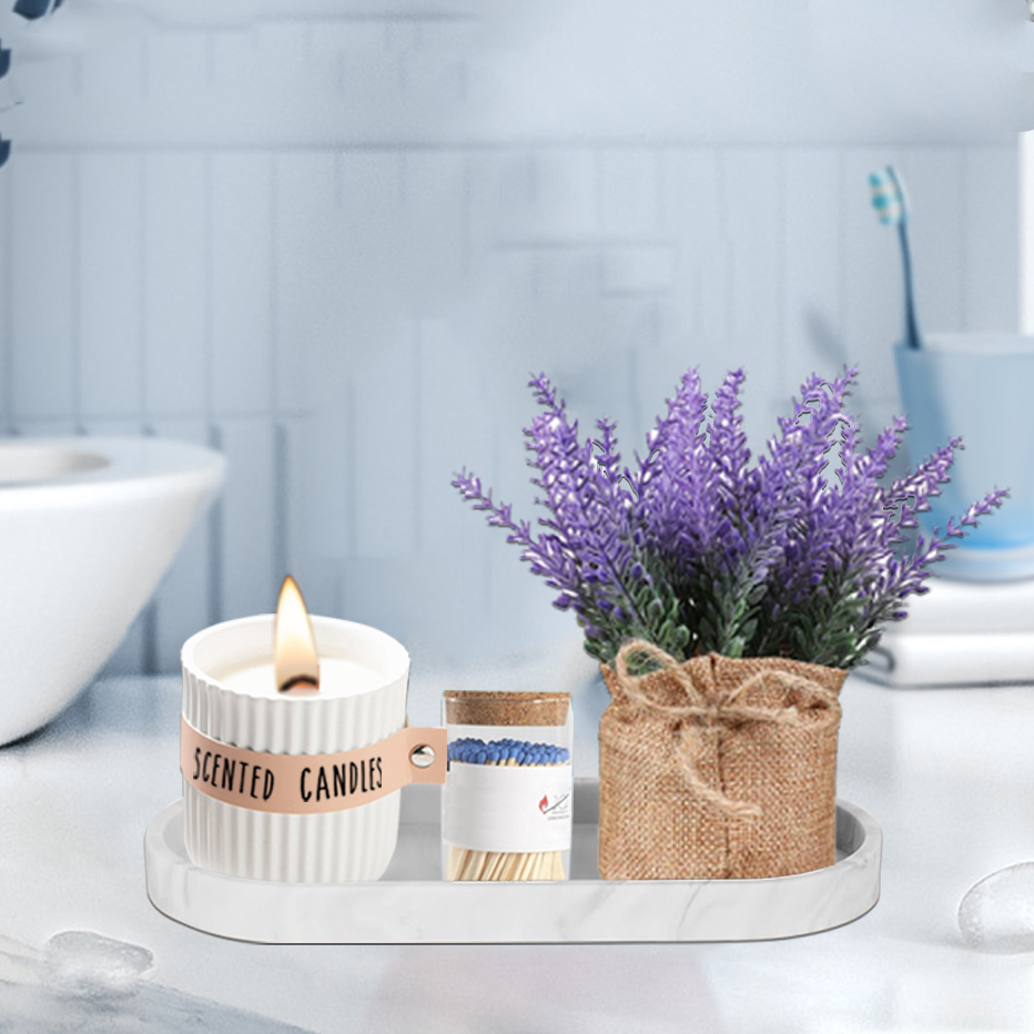 Bathroom Vanity Silicone Tray  - Home Essentials Bathroom Organizer review and price
