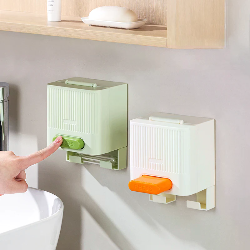 Press Cotton Swab Box Automati - Home One Bathroom review and price