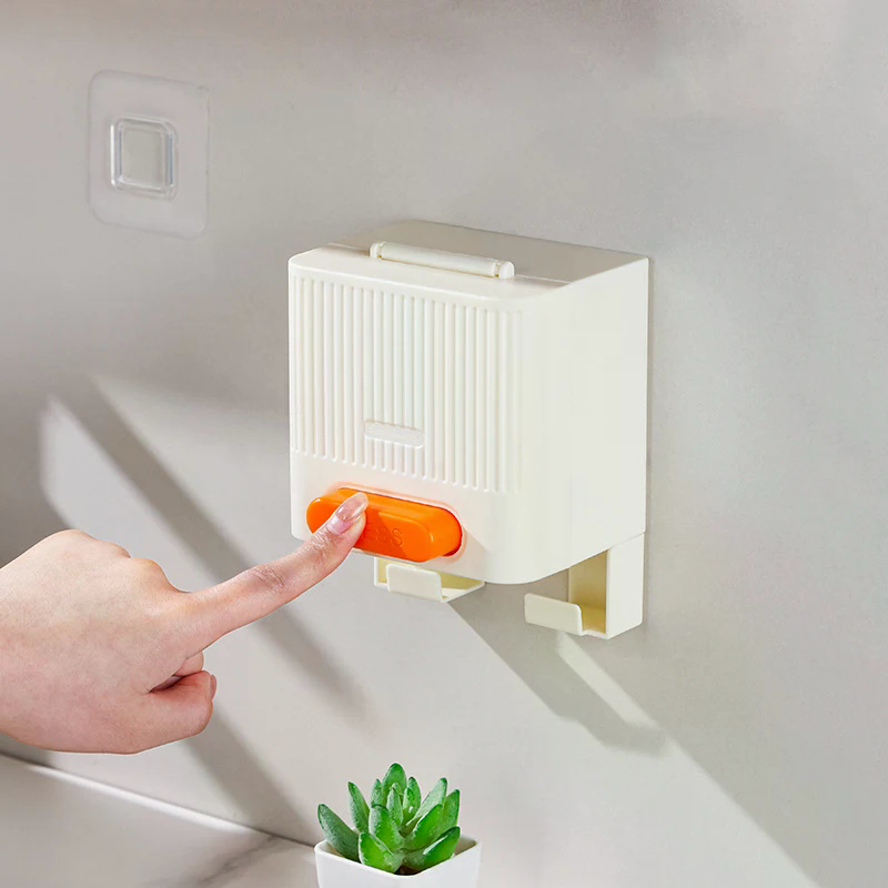 Press Cotton Swab Box Automati - Home One Bathroom review and price