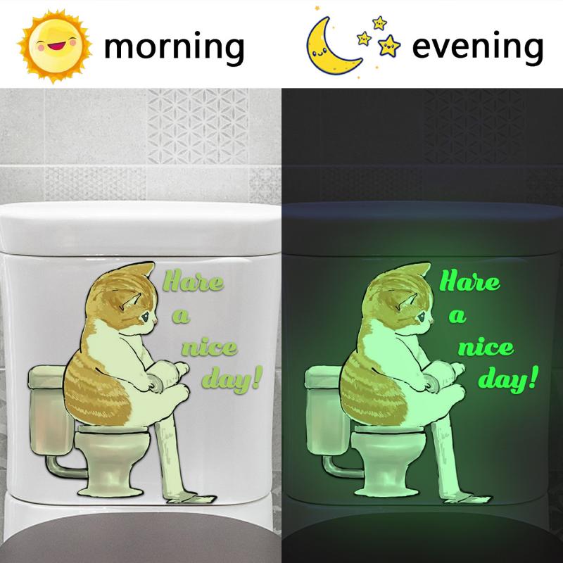 Bathroom Luminous Cat Squattin - Jet Home Bathroom review and price