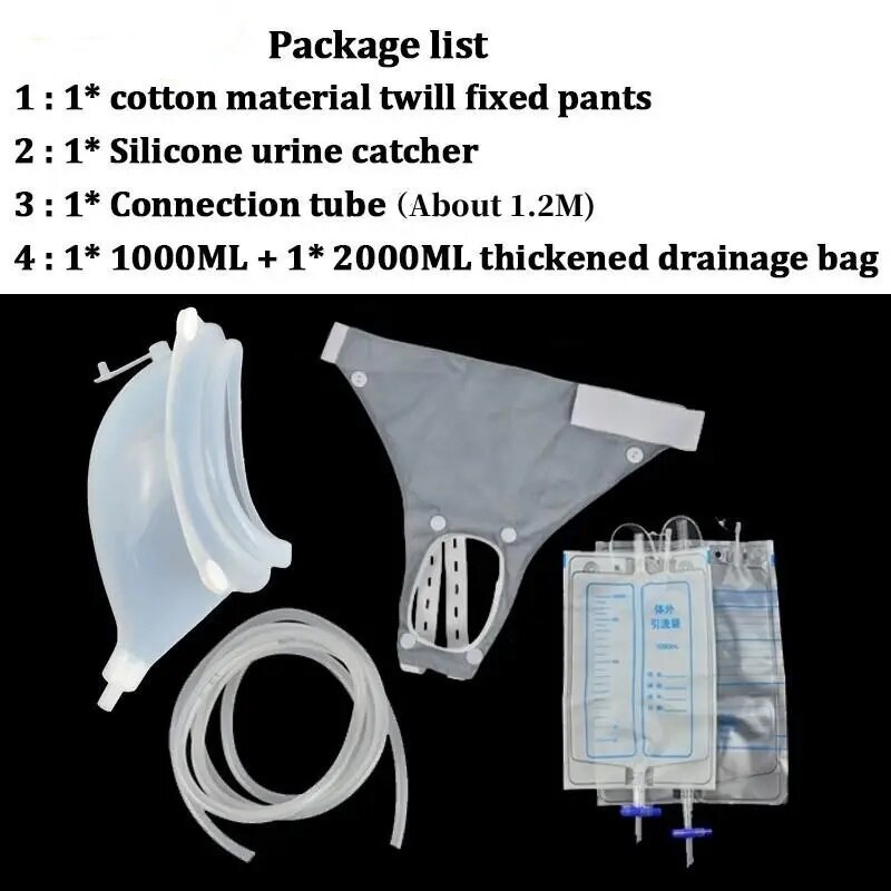 Silicone Urine Collector Adult - Home Bathroom Urinal review and price