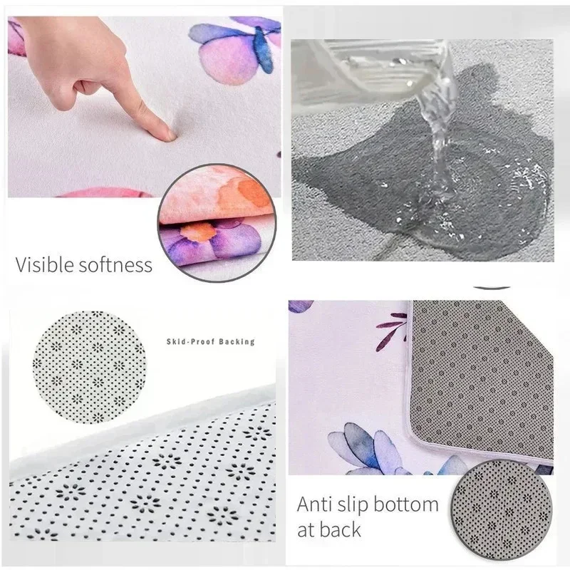Retro Design Carpet for Living - Home Toilet Bathroom Design review and price