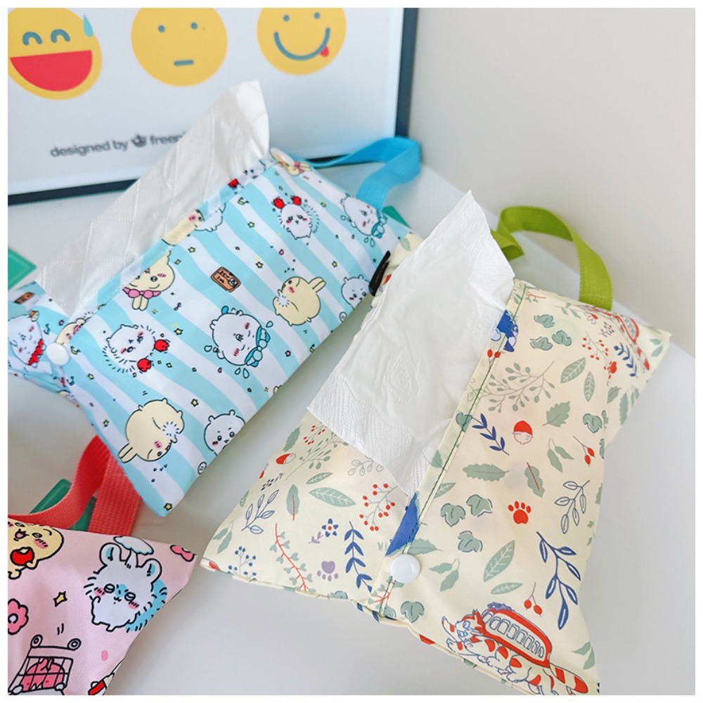 New Cartoon Tissue Storage Bag - Home Edit Bathroom Storage review and price