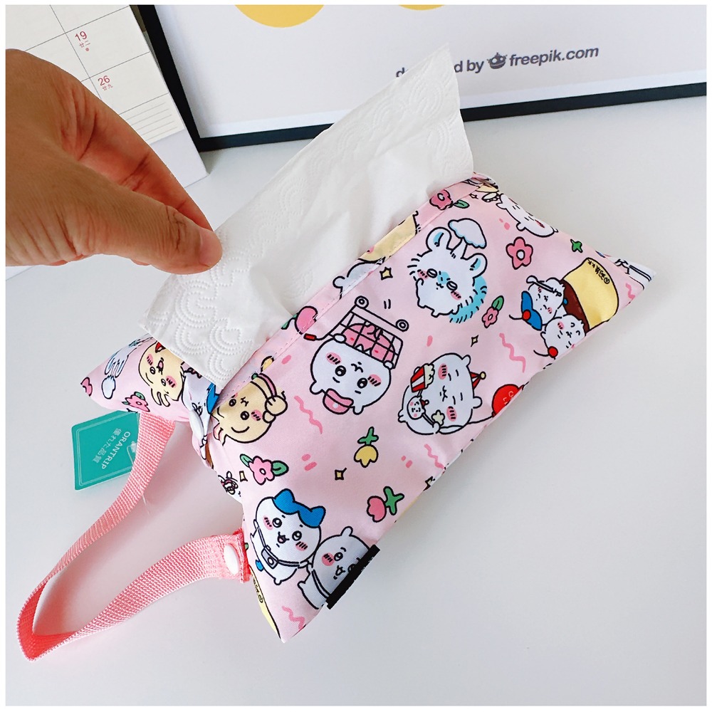 New Cartoon Tissue Storage Bag - Home Edit Bathroom Storage review and price