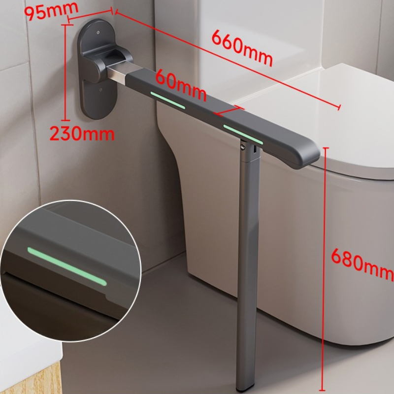 Toilet Safety Handle Foldable  - Home Bathroom Grab Bar review and price
