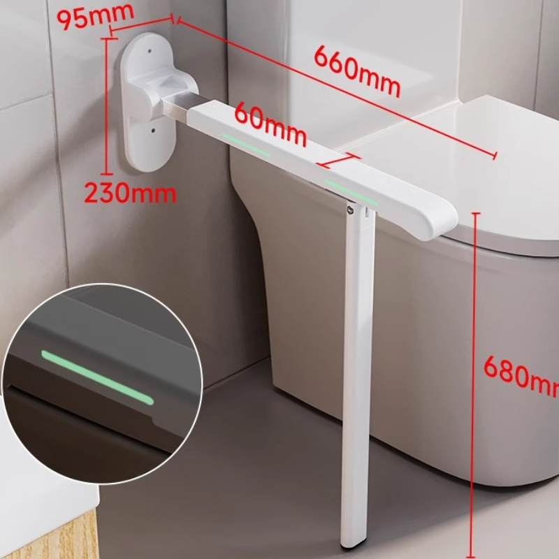 Toilet Safety Handle Foldable  - Home Bathroom Grab Bar review and price
