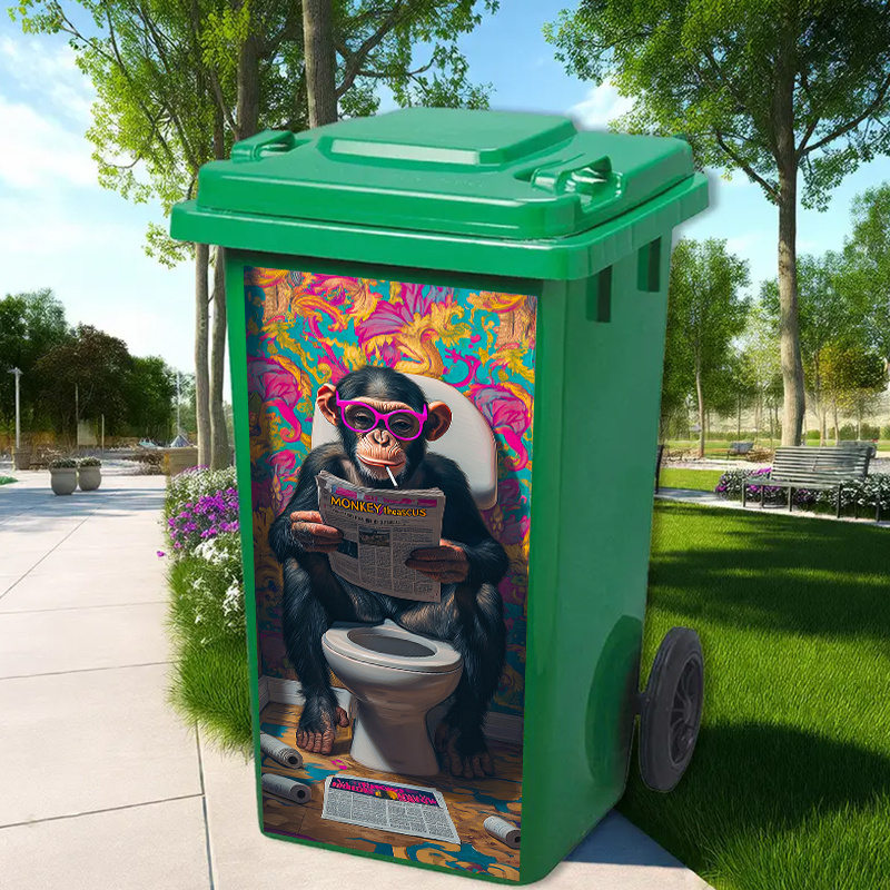1 Funny Tarsier Trash Can Stic - Home Toilet Bathroom Design review and price