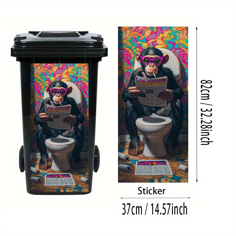 1 Funny Tarsier Trash Can Stic - Home Toilet Bathroom Design review and price